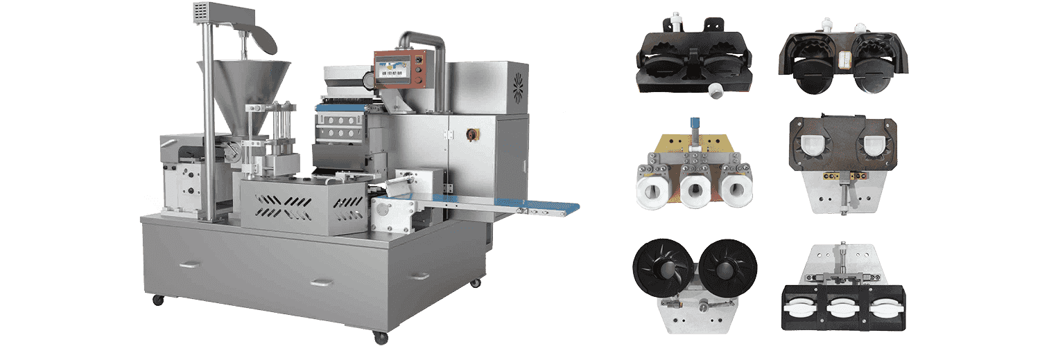 ST-780 자동 고속 만두, Siomai, Wonton, Potsticker 기계